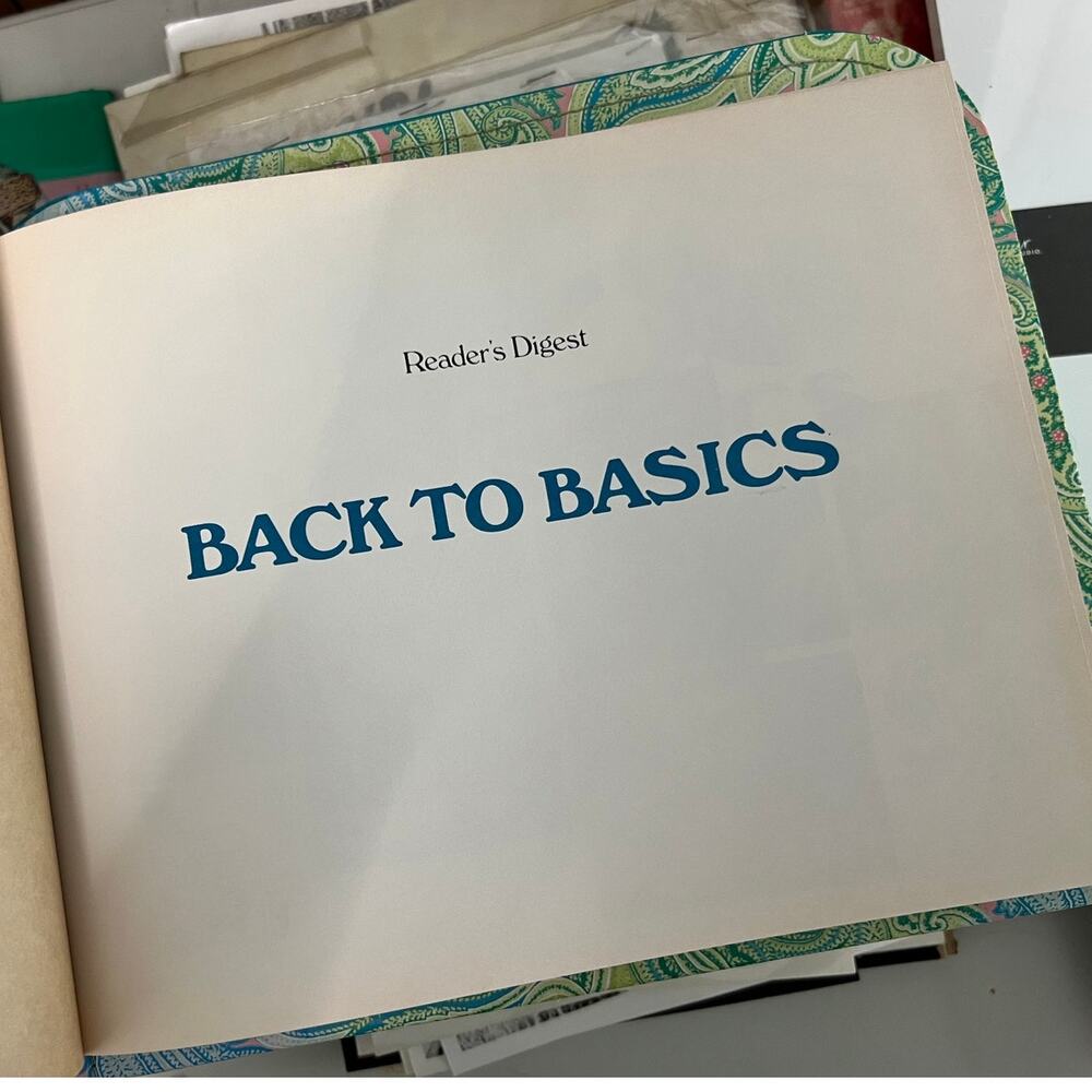Vintage Reader's Digest Back to Basics 1981 Edition~Homesteading~Survival Skills - Picture 2 of 8